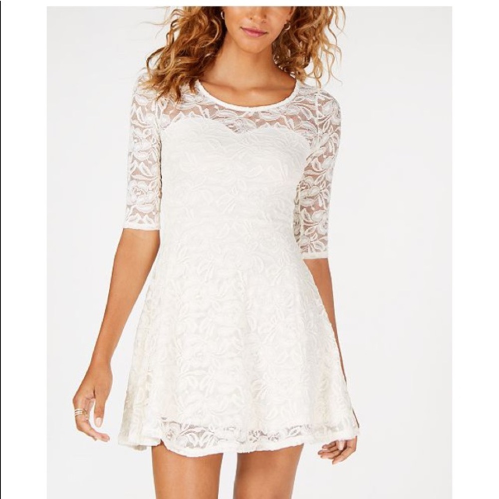 White Lace Dress